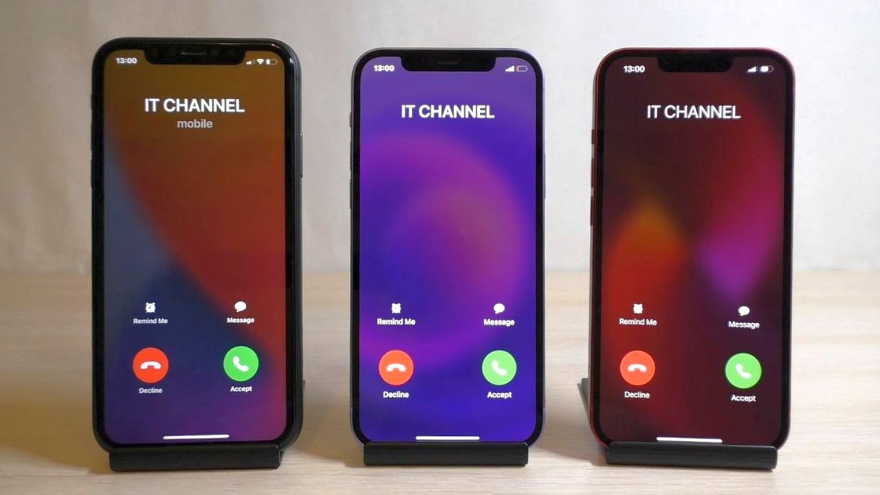 Apple iPhone 11 | 12 | 13 Incoming Call