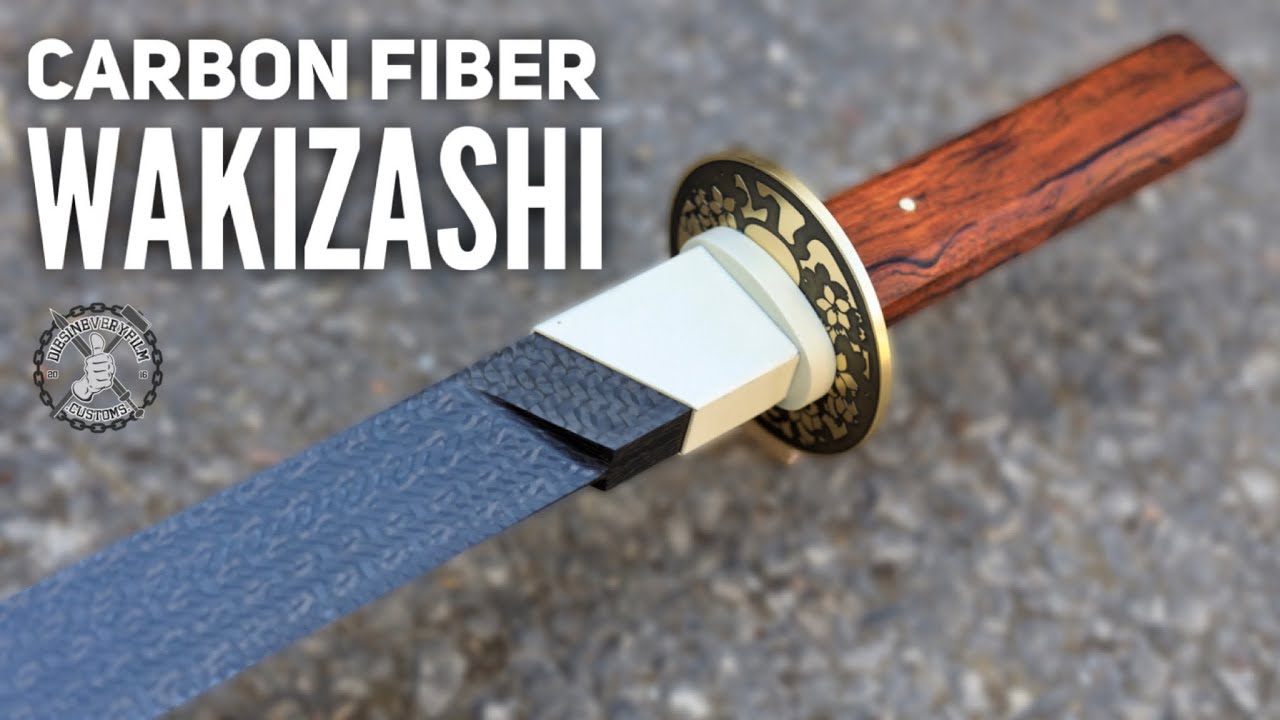Making A Wakizashi From Carbon Fiber - Worlds Lightest Sword