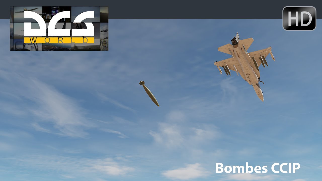 DCS WORLD - JF17 - MK8x en mode CCIP