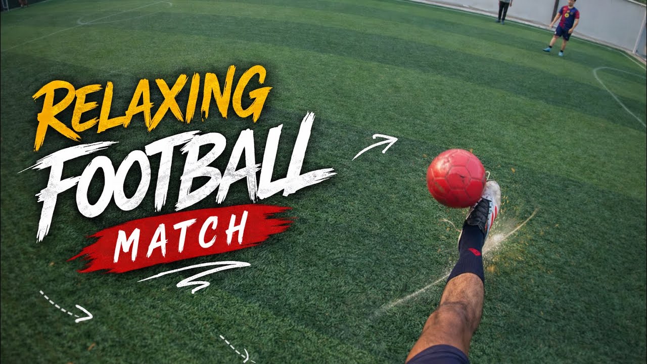 POV : Playing Football After a Long Day 