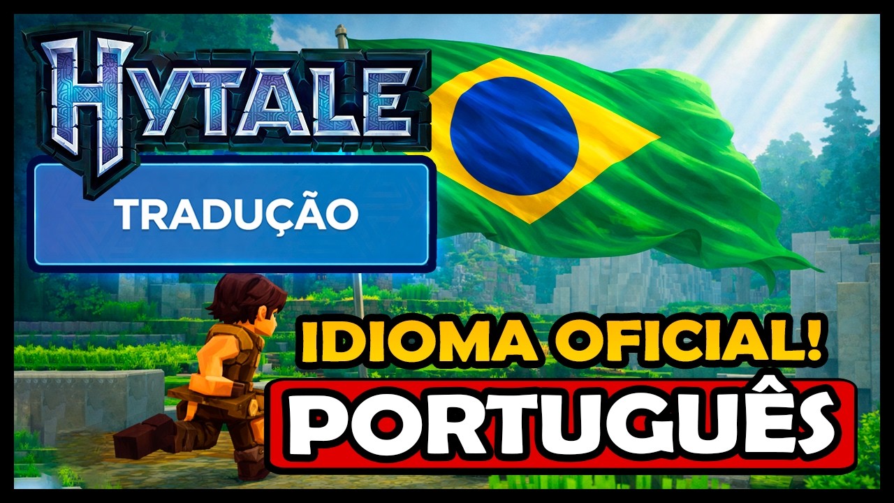 COMO ATIVAR A TRADUÇÃO OFICIAL DO HYTALE! IDIOMA PORTUGUÊS DO BRASIL PT/BR