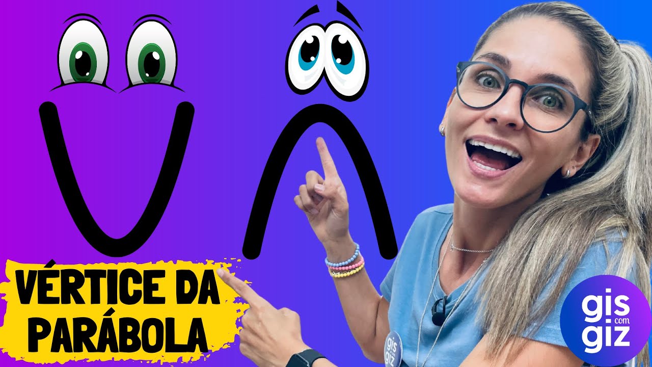 COORDENADAS DO VÉRTICE DA PARÁBOLA - FUNÇÃO QUADRÁTICA - AULA 3 \Prof. Gis/