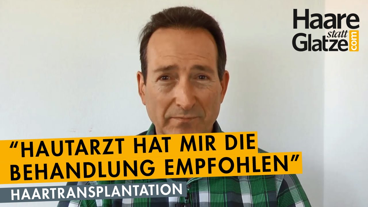 Beispiel: Haartransplantation bei Geheimratsecken, Haaransatz und Tonsur