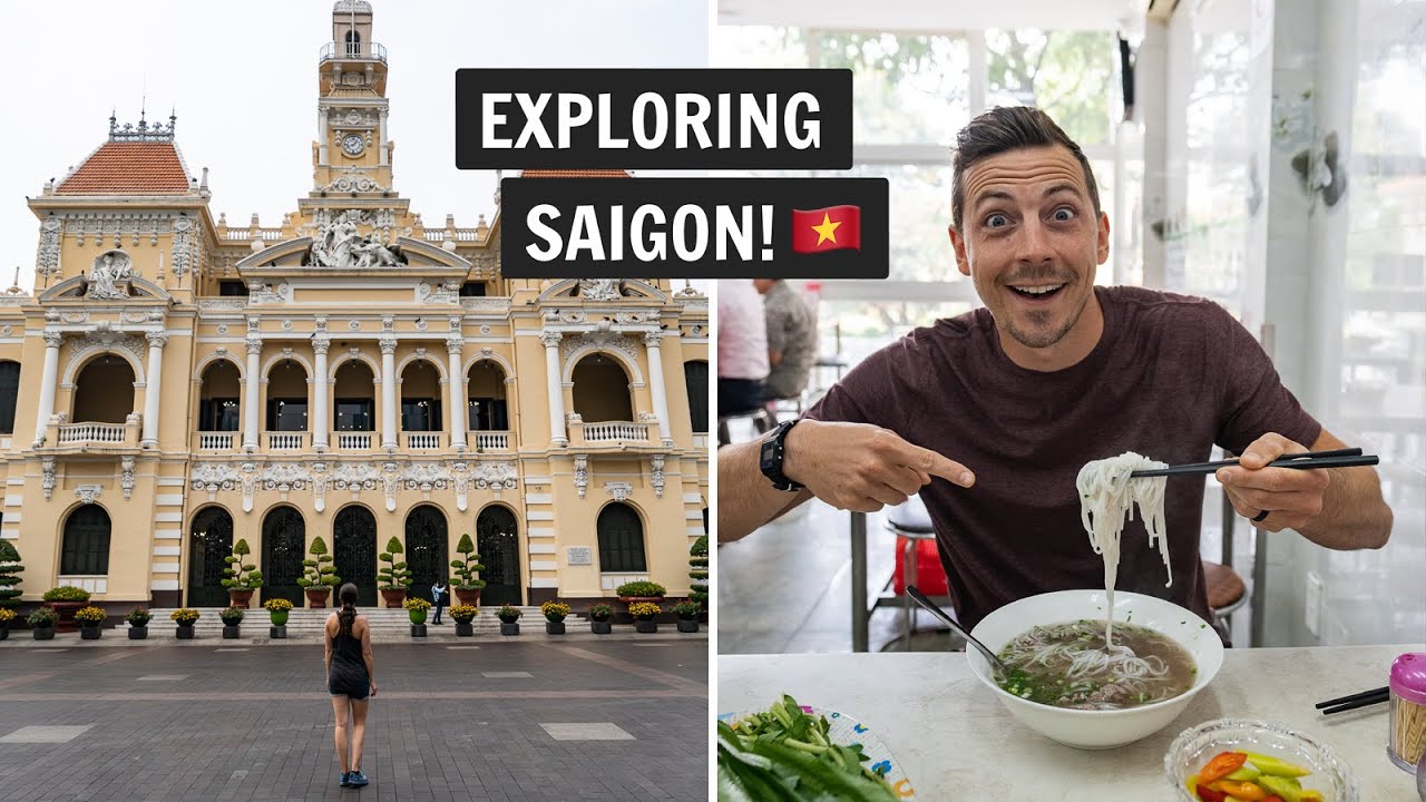 Наш первый раз во ВЬЕТНАМЕ! 🇻🇳 Исследуем Хошимин (Сайгон) + туннели Ку Чи!