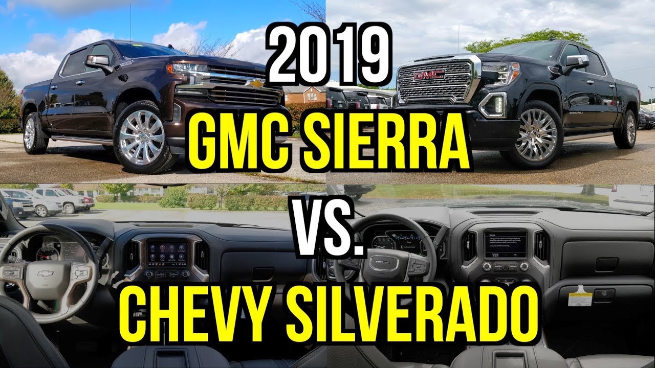 Обзор грузовиков GM — GMC Sierra Denali 2019 года против Chevy Silverado High Country 2019 года: ...