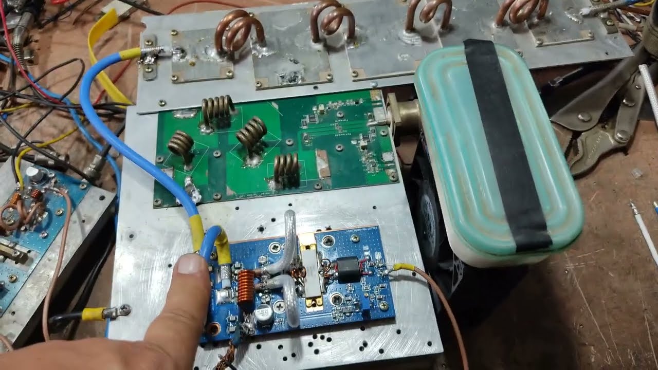 TESTE DOS NOVOS CABOS DE ALTA POTÊNCIA PARA PALLETS