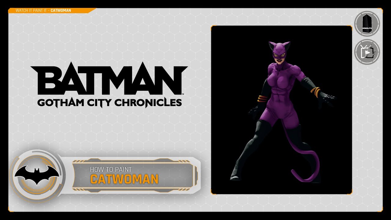 Batman : Gotham City Chronicles - Painting Catwoman