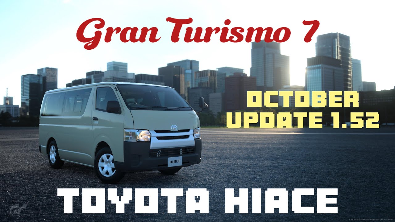Toyota Hiace Van DX '16 (October Update 1.52) - POV Test Drive - Gran Turismo 7 [PS5]