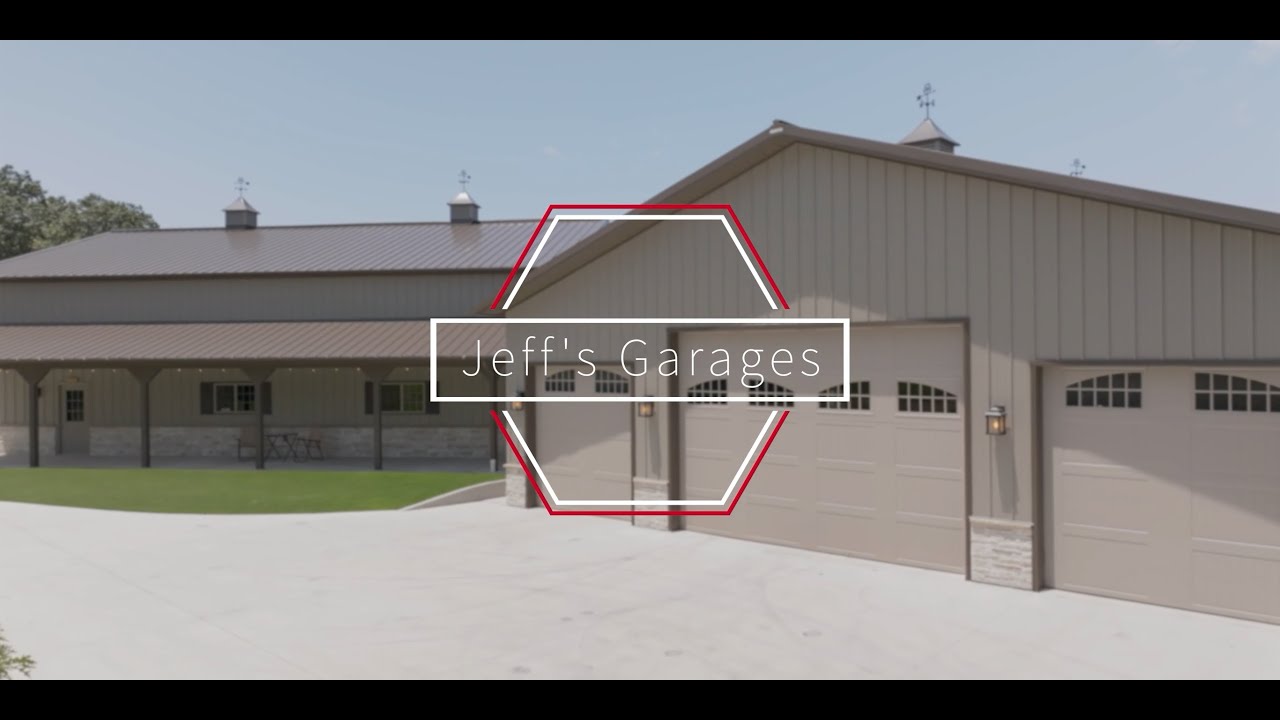 Jeff’s Morton Buildings Post-Frame Garages | Building Tour in Fort Worth, Texas