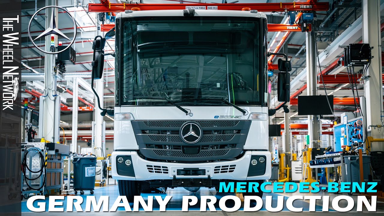 Mercedes-Benz Electric Truck Production in Germany &ndash; Mercedes-Benz eEconic Electric Special Truck