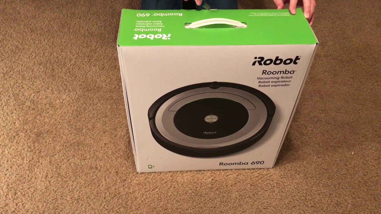 Irobot Roomba 690 Unboxing