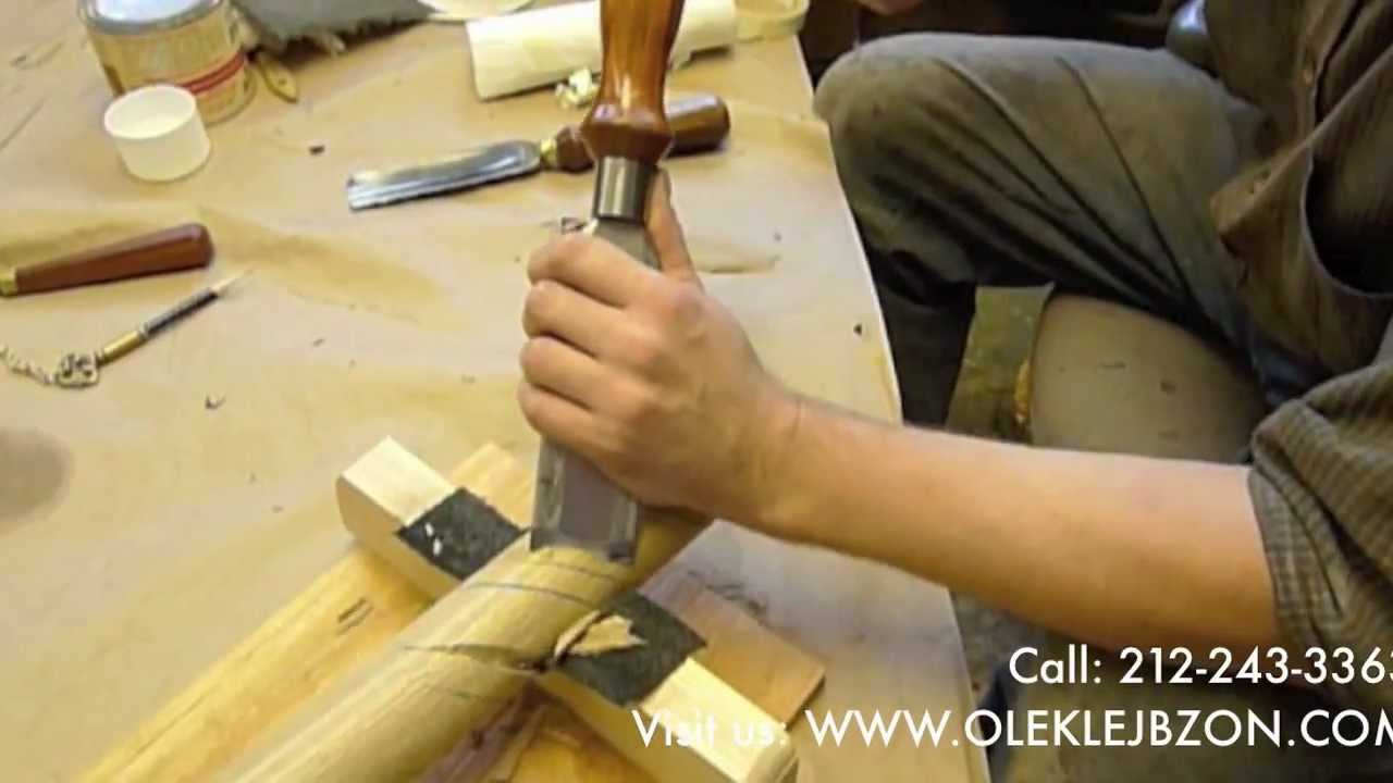 How To Carve a Wood Twisted Rope