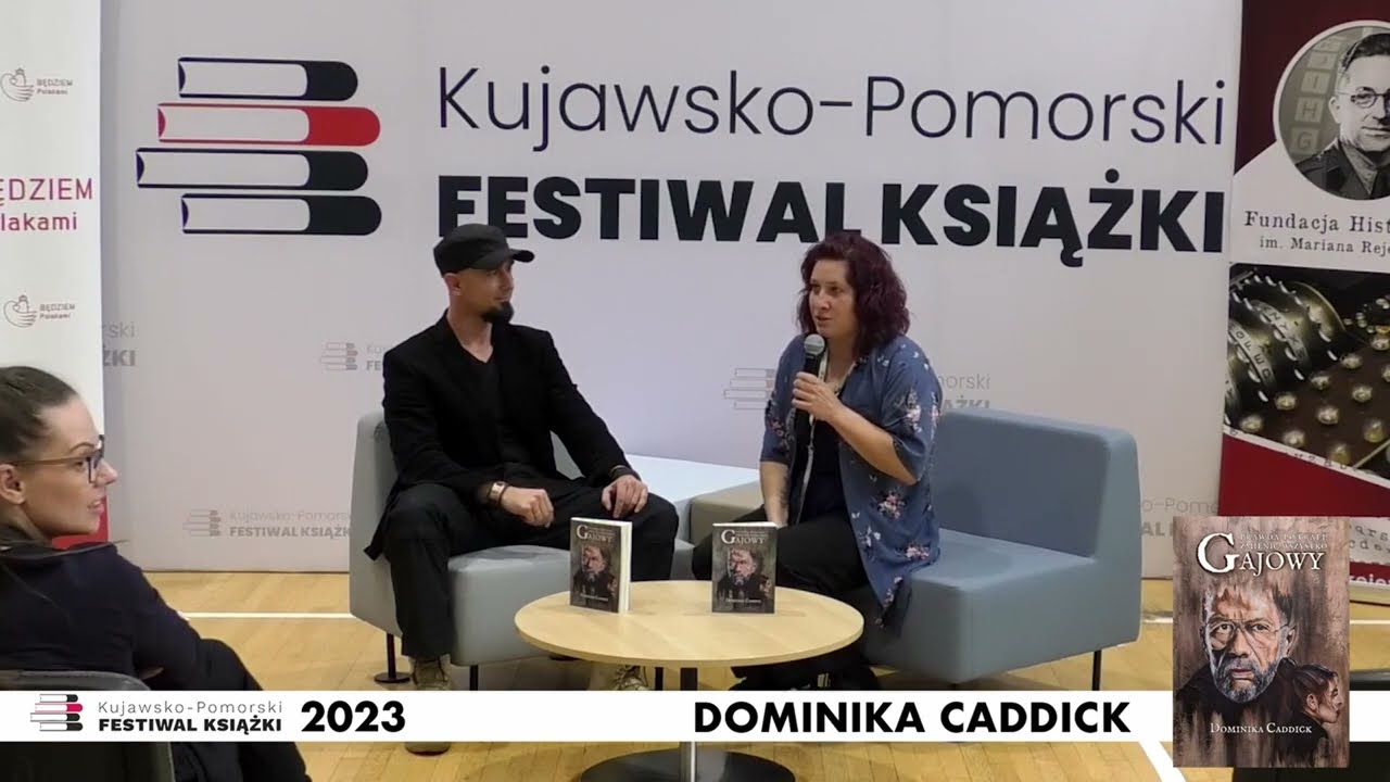 Dominika Caddick - spotkanie autorskie podczas Kujawsko Pomorskiego Festiwalu Książki mp4