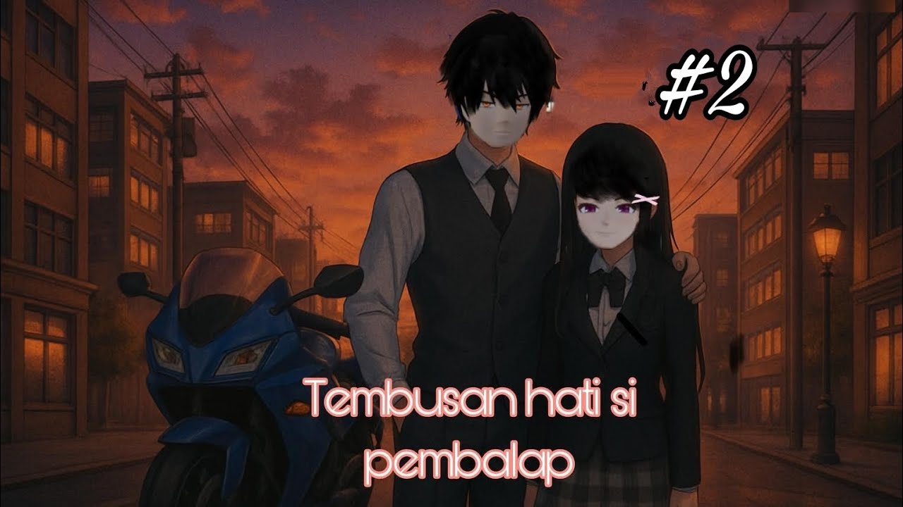 Tembusan hati si pembalap [#2]||drama sakura school simulator