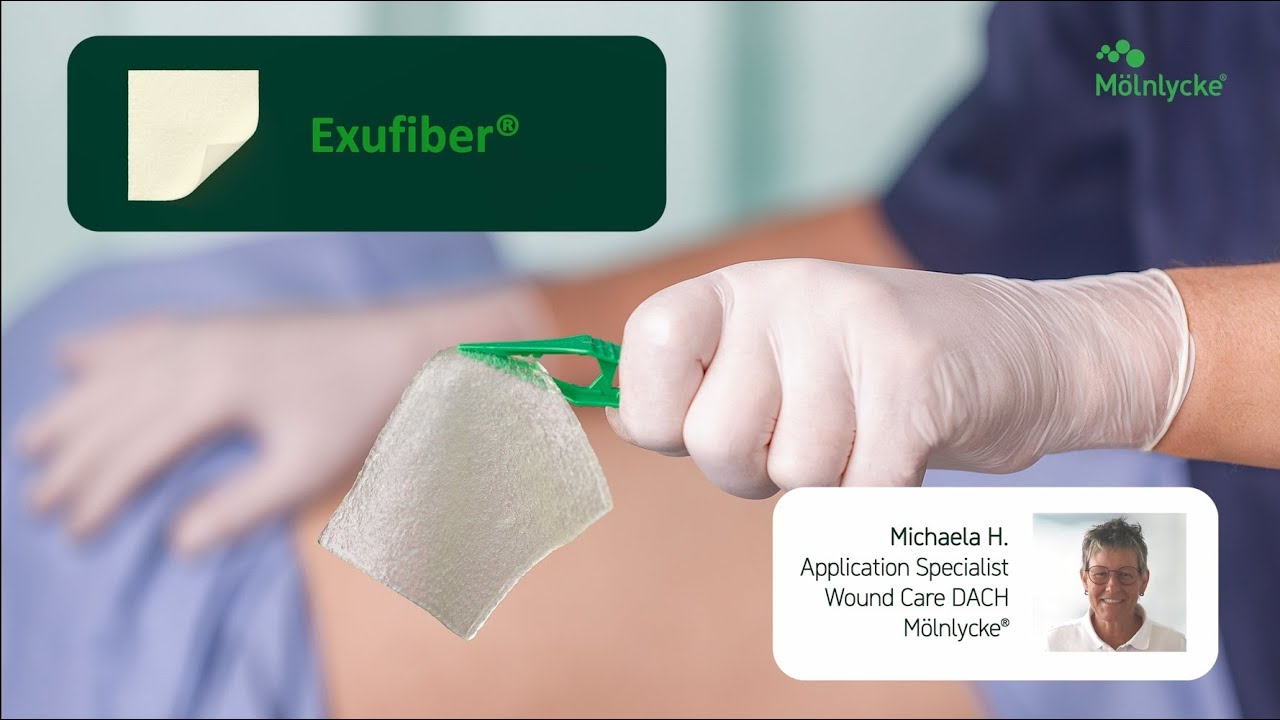 Exufiber® - alle Informationen zum gelbildenden Faserverband