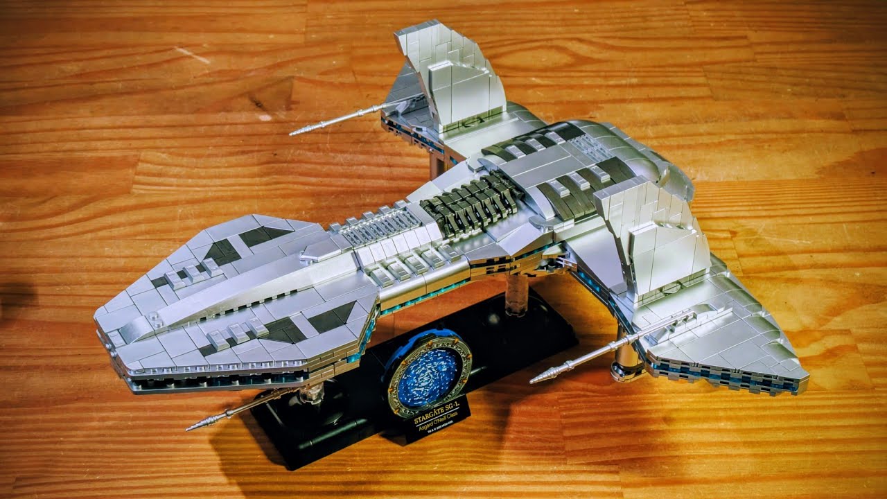 Я собрал набор BlueBrixx Stargate 108746: Asgard O'Neill Class