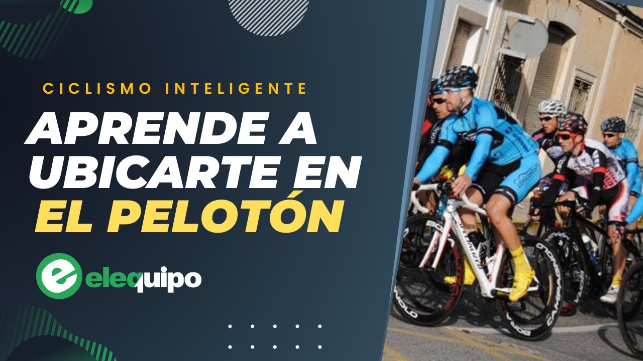 Si ves esto en el pelotón, sal de ahi