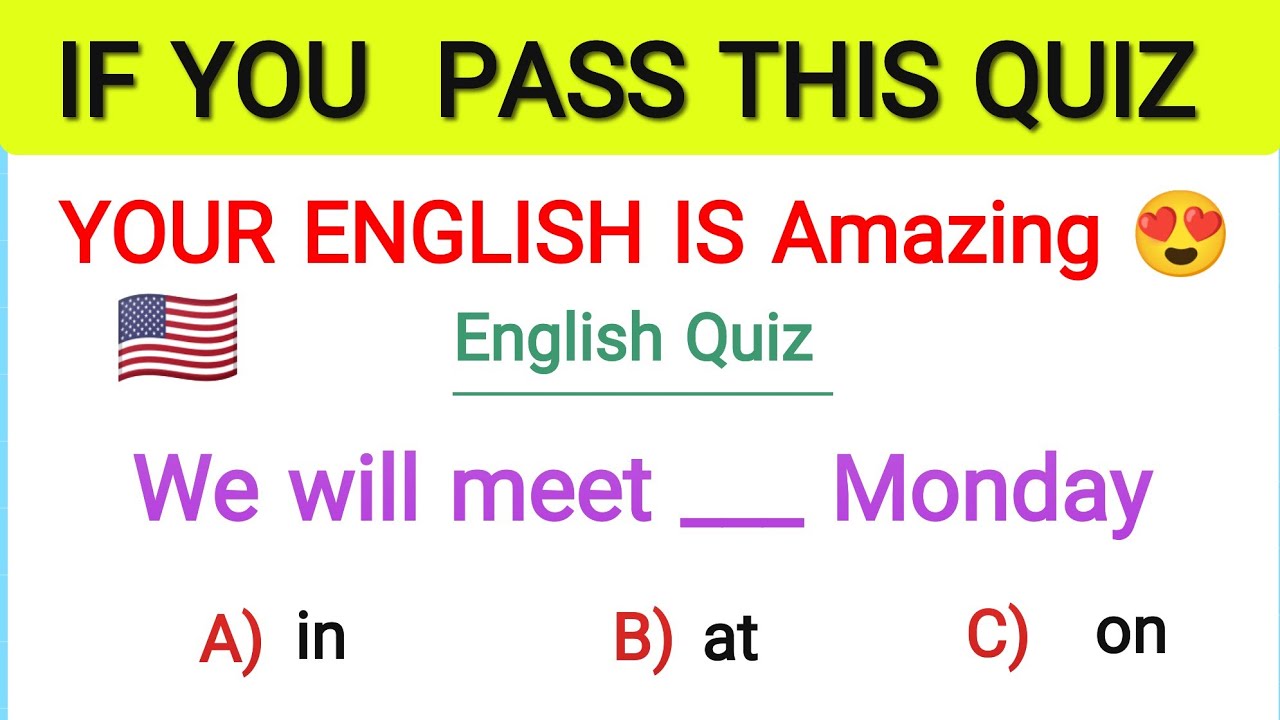 Mixed English Grammar Quiz | Only Experts Get 30/30!