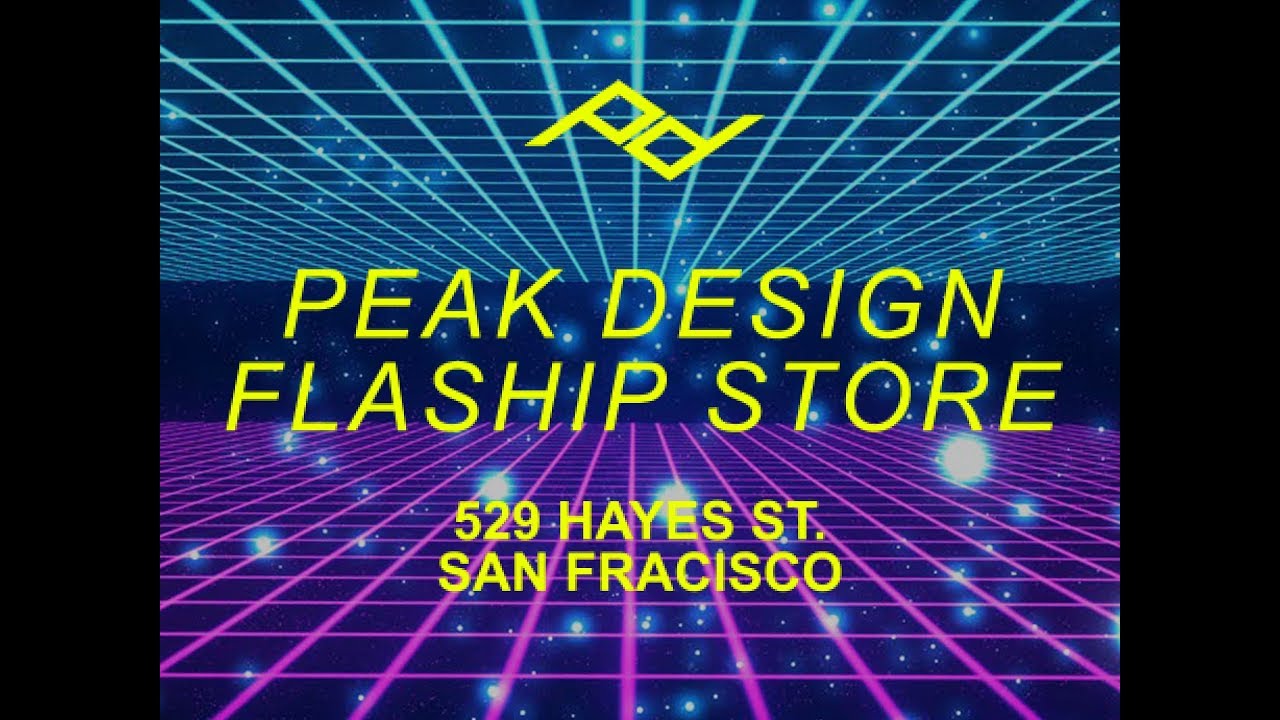 PEAK DESIGN FLAGSHIP STORE SAN FRACISCO