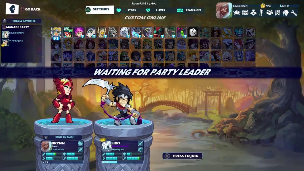 Playing Brawlhalla Ranked!?
