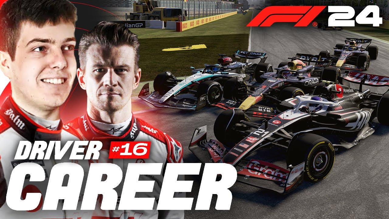 3 WIDE FOR THE LEAD! MONZA IS BROKEN? F1 24 Driver Career | Part 16