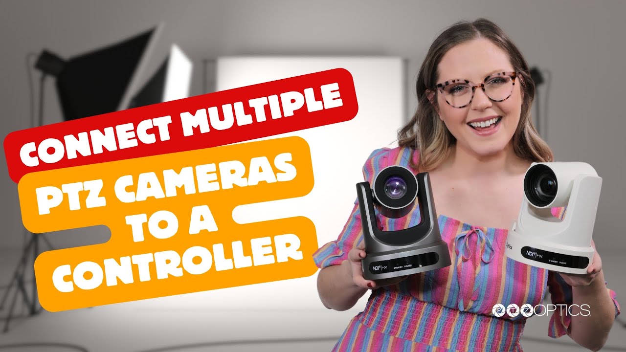 How to connect multiple PTZ cameras to a controller