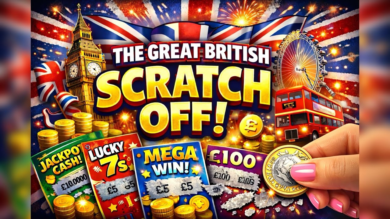 Day 4 : 5 x £5 cards THE GREAT BRITISH SCRATCH OFF