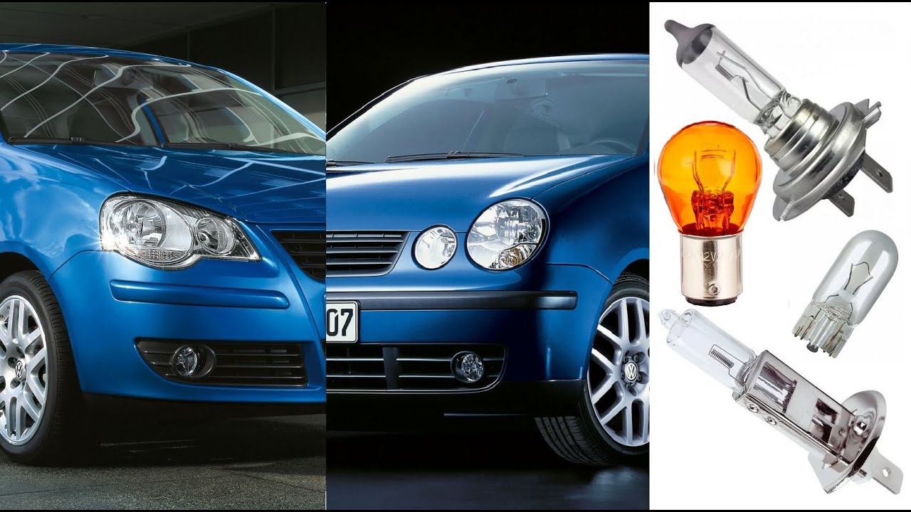 Como trocar a lâmpada do farol do VW Polo | Todas as lâmpadas dos faróis