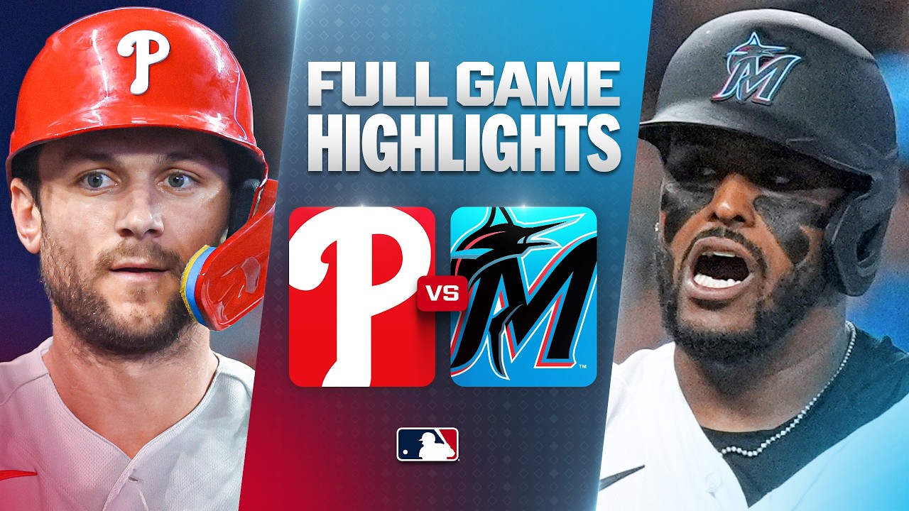 PHILLIES vs. MARLINS: Official Full Game Highlights (July 29) | 2026 MLB Season
