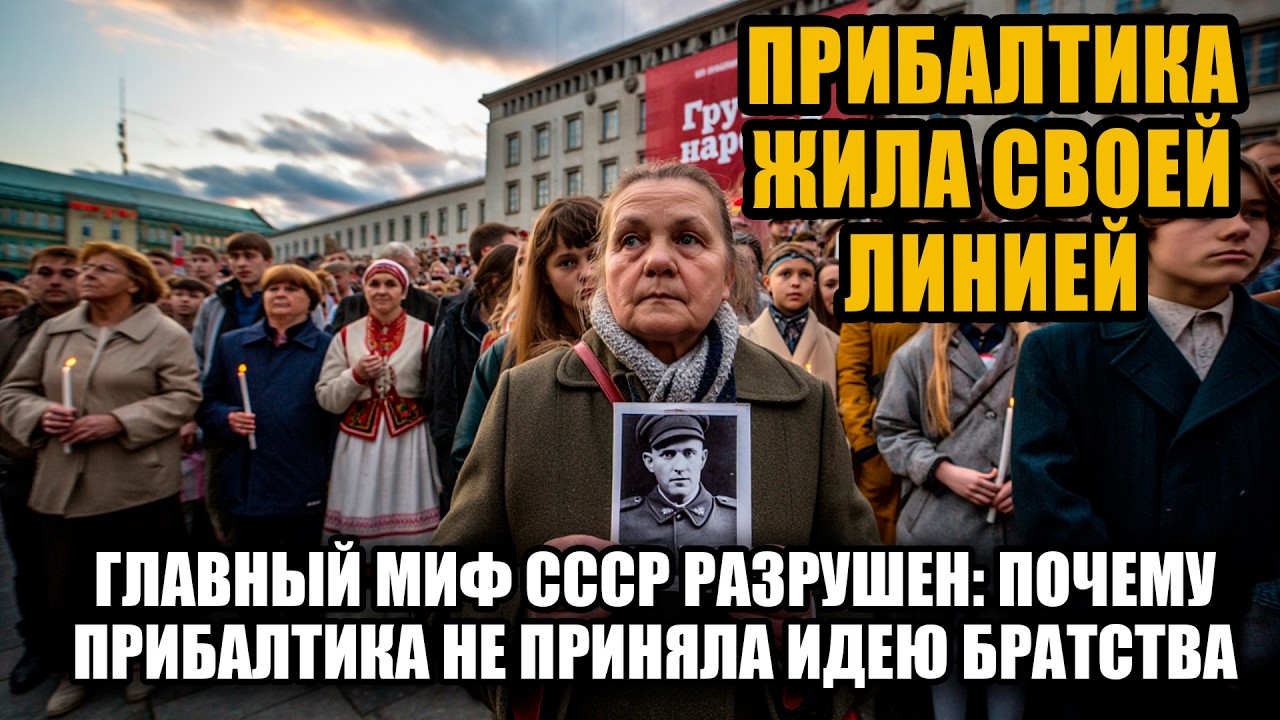 Прибалтика НИКОГДА не верила в «братские народы» — скрытая правда, которую вам не рассказывали