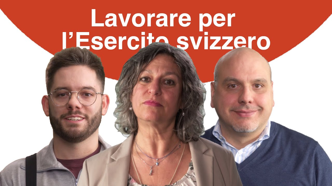 Lavorare per l&rsquo;Esercito svizzero