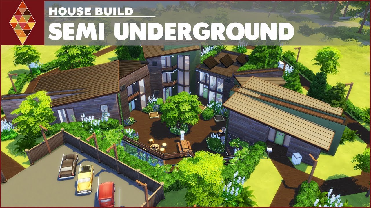 The Sims 4 - House Build - Semi Underground Housing | HD