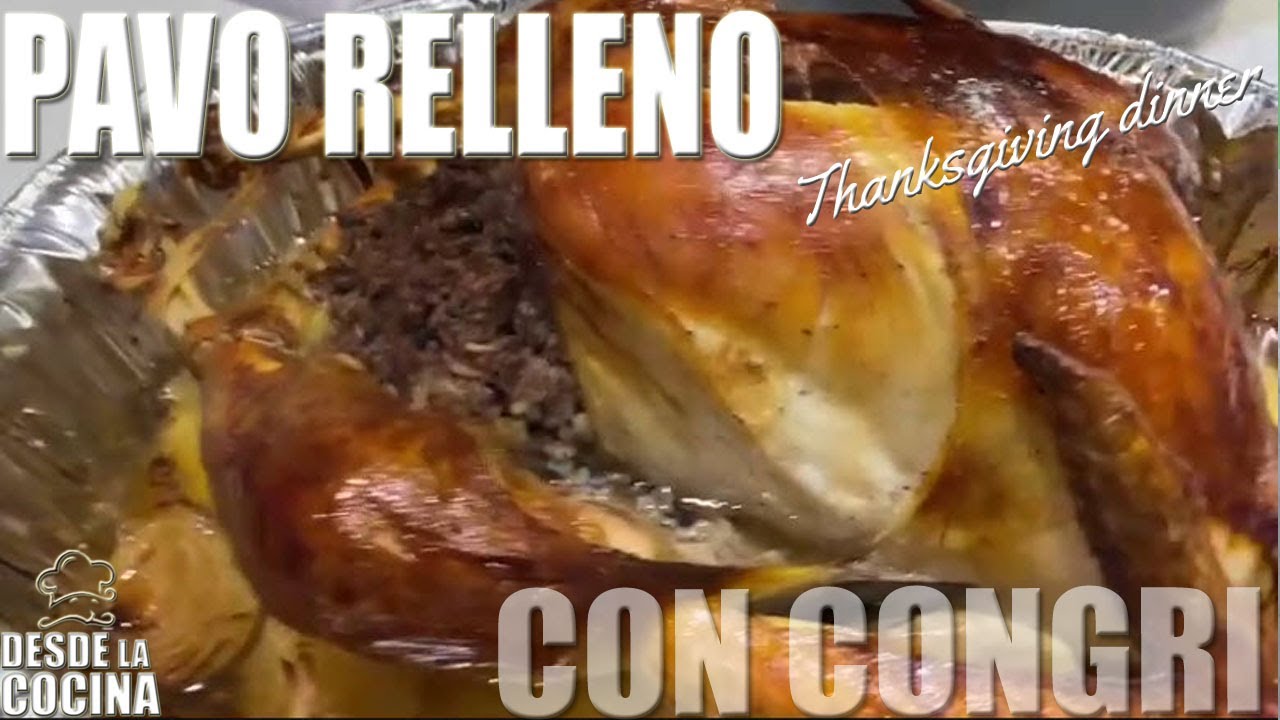 Pavo relleno con congri | Desde_La_Cocina