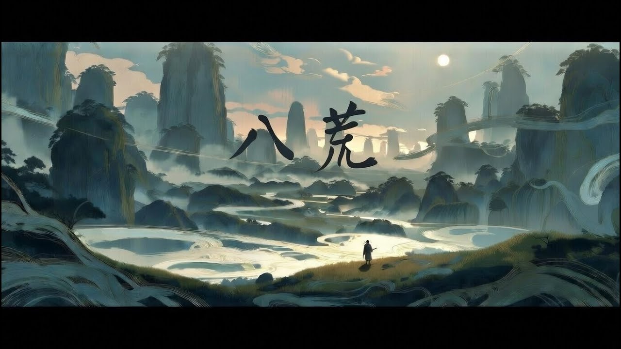八荒 | 清风拂岗，夜行自在 | Lullabyte 古风自在行走之音 | Bahuang | Calm Night Journey Through the World