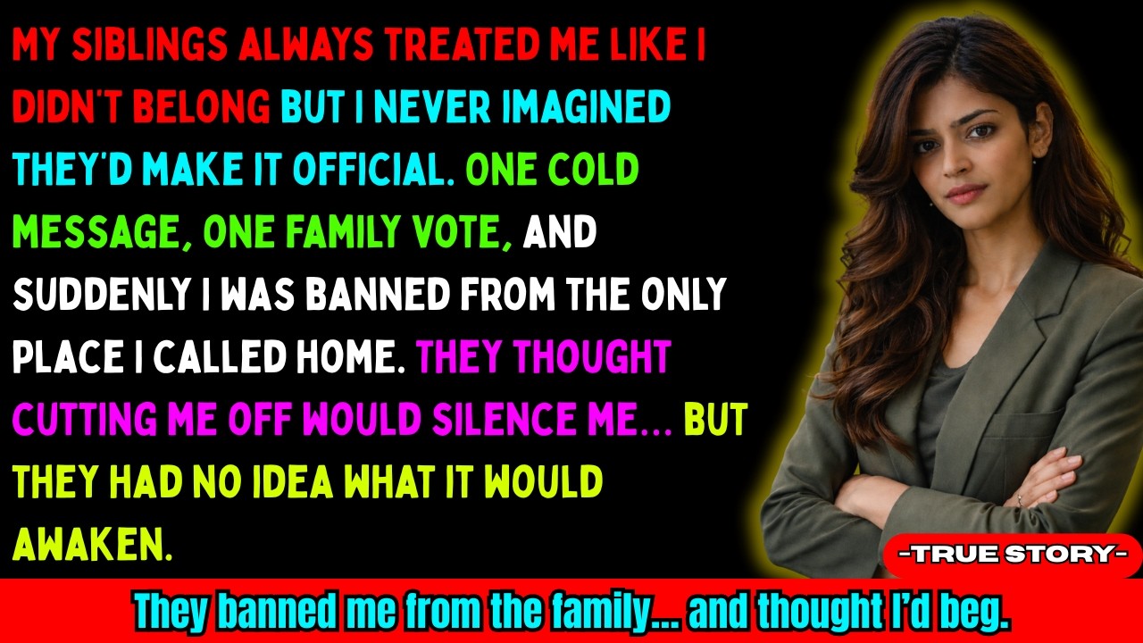 My Siblings Looked Down On Me… Then Banned Me From the Family
