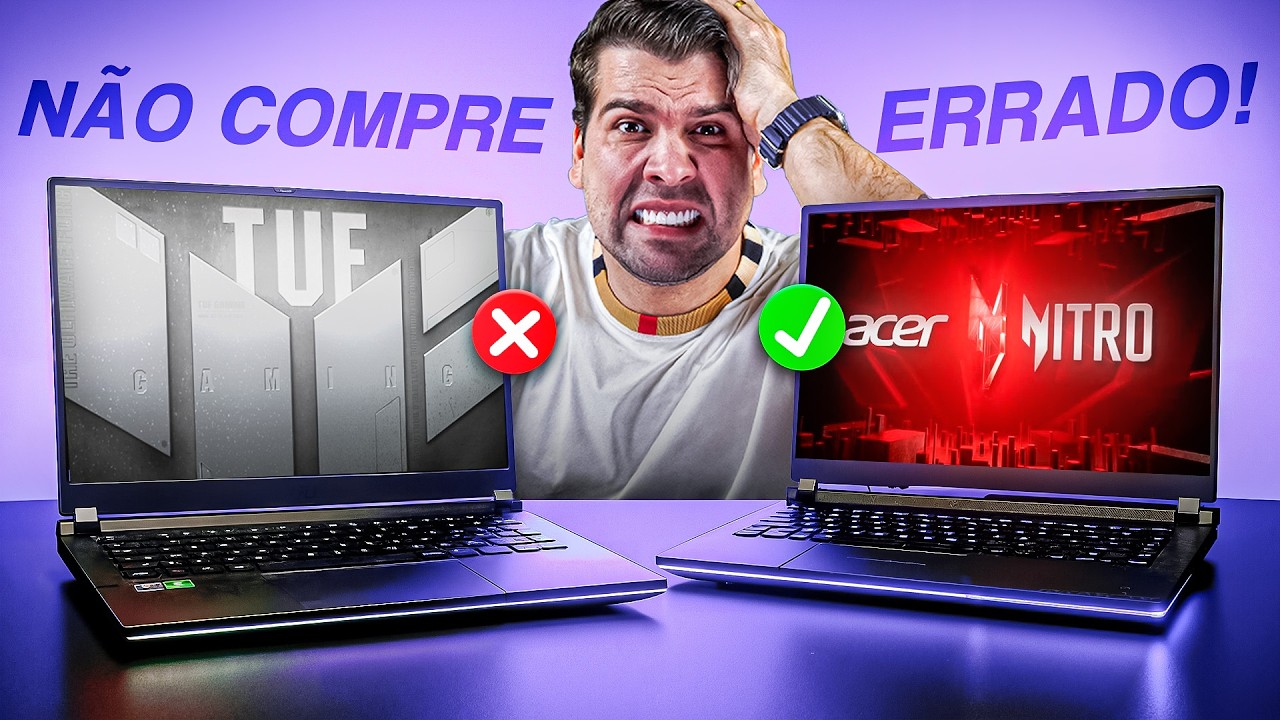 MELHORES NOTEBOOKS GAMER pra Comprar SEM MEDO em 2026 (90% Compra Errado)