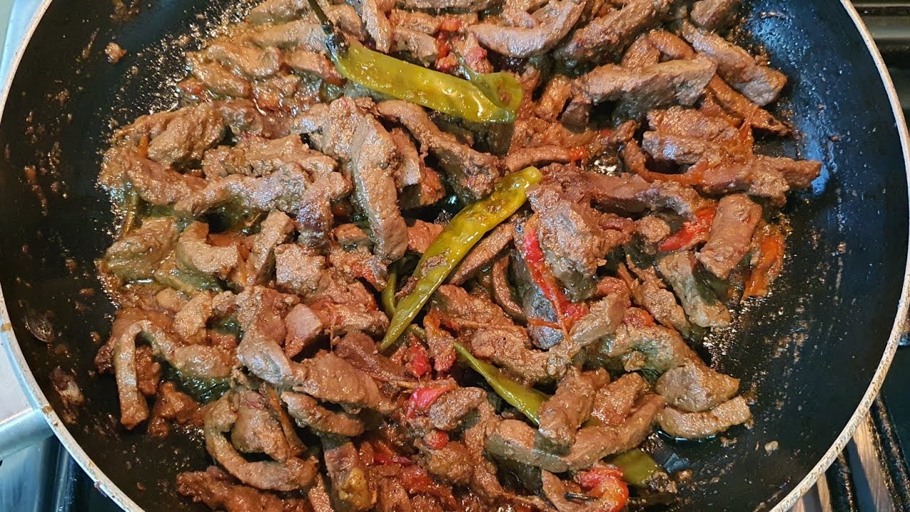 طريقه عمل الكبده الاسكندراني | Kibda Iskandarani | Beef liver Egyptian Recipe