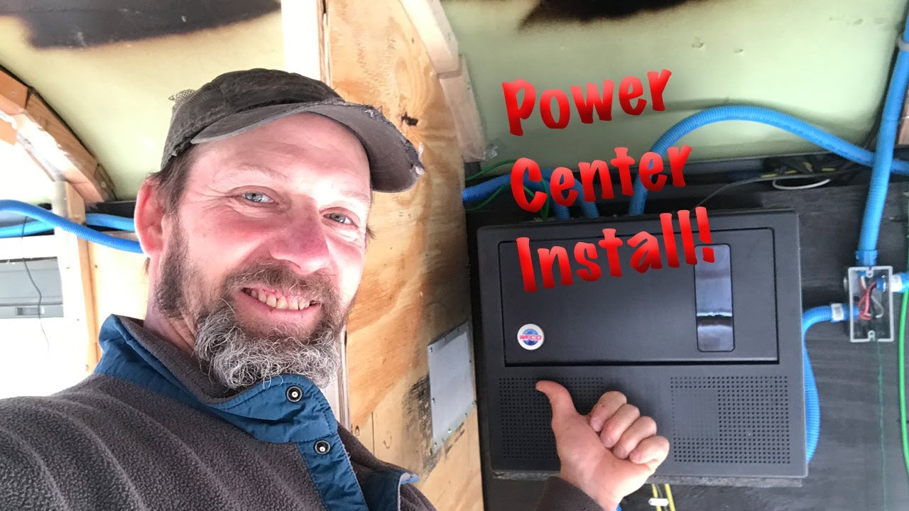 Skoolie Power Center Install:  WFCO 8955