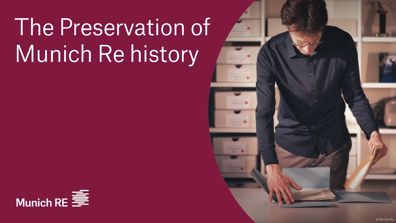 The Archive - The Preservation of Munich Re history