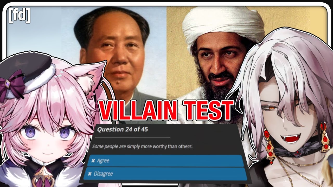 Aethel & Nyanners Take A Villain Test But It Goes Terribly Wrong