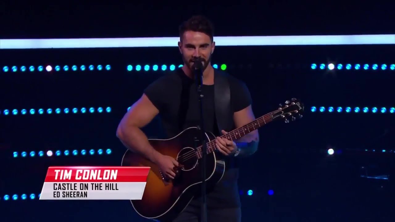 Tim Conlon - Castle on the Hill | The Voice Australia 6 (2017) | Blind Auditions