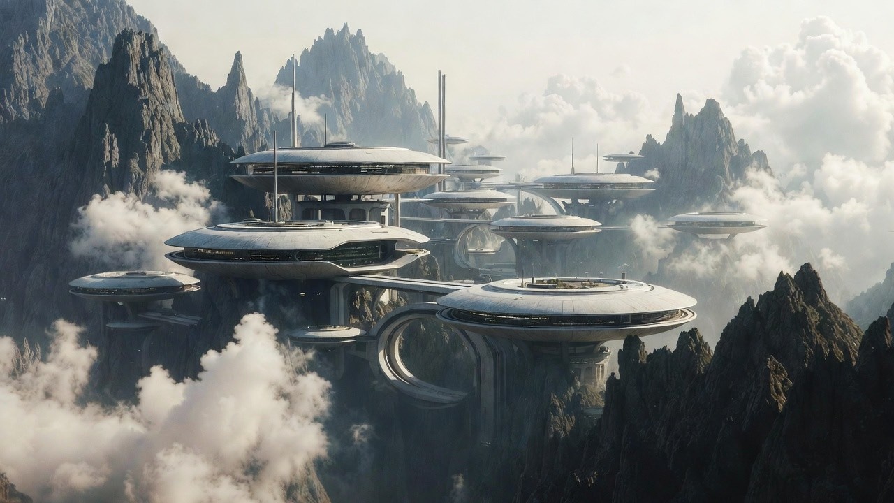 Futuristic city Music