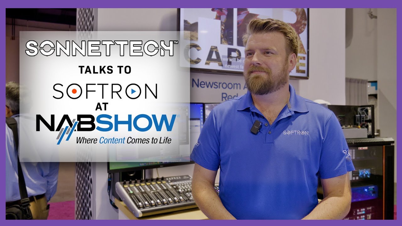 Sonnet Technologies Talks to Softron at the NAB Show