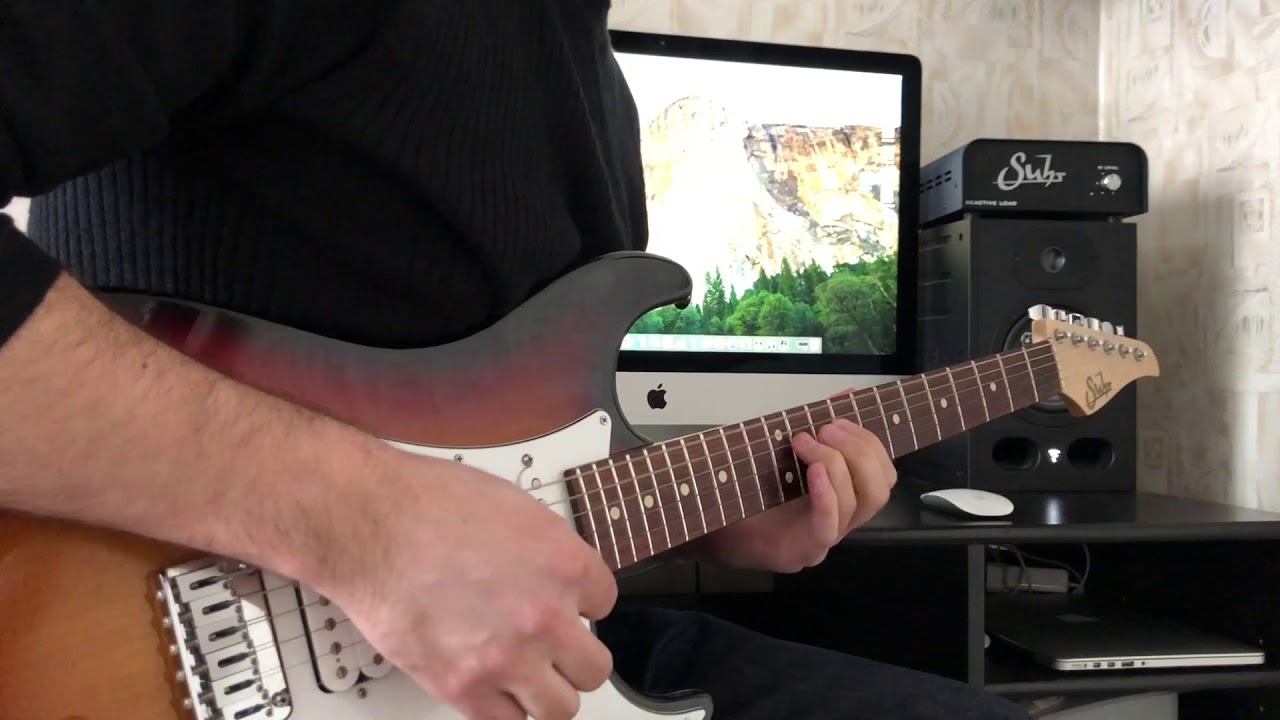Suhr Reactive Load into Universal Audio Arrow audio interface
