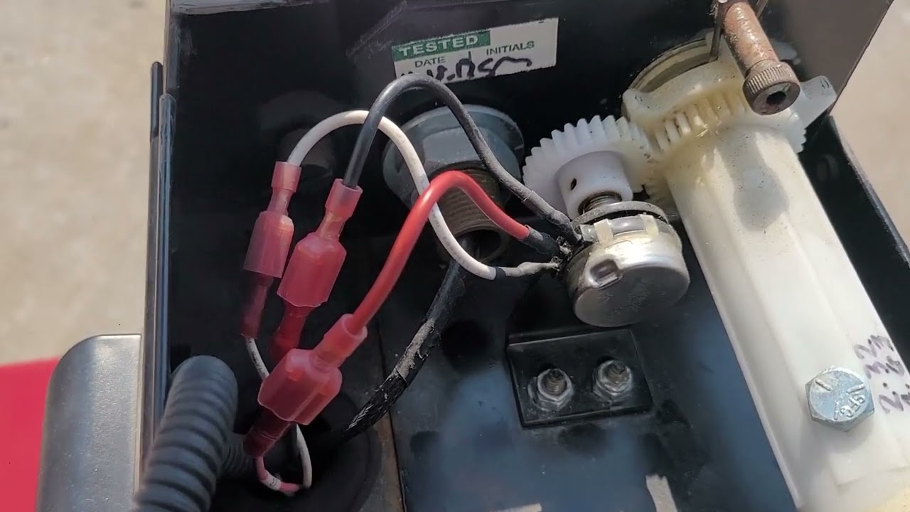 Cart Mule Potentiometer Gear Reset To Neutral