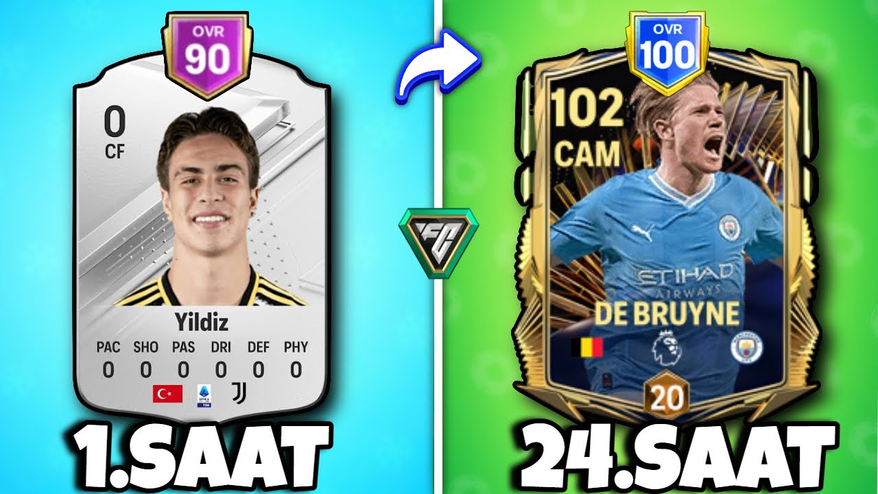 24 SAAT FC Mobile 100 GEN Olmak ?