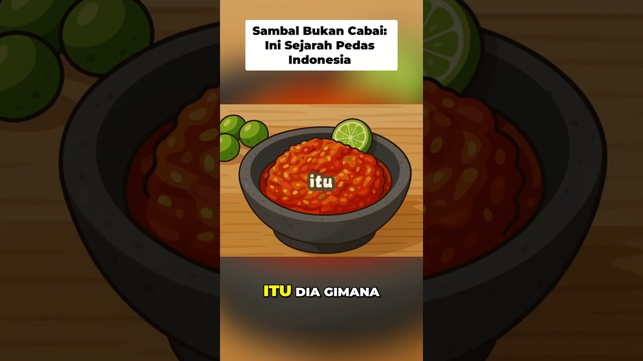 Sejarah Sambal di Indonesia  Pedasnya Bikin Hidup Makin Nikmat!
