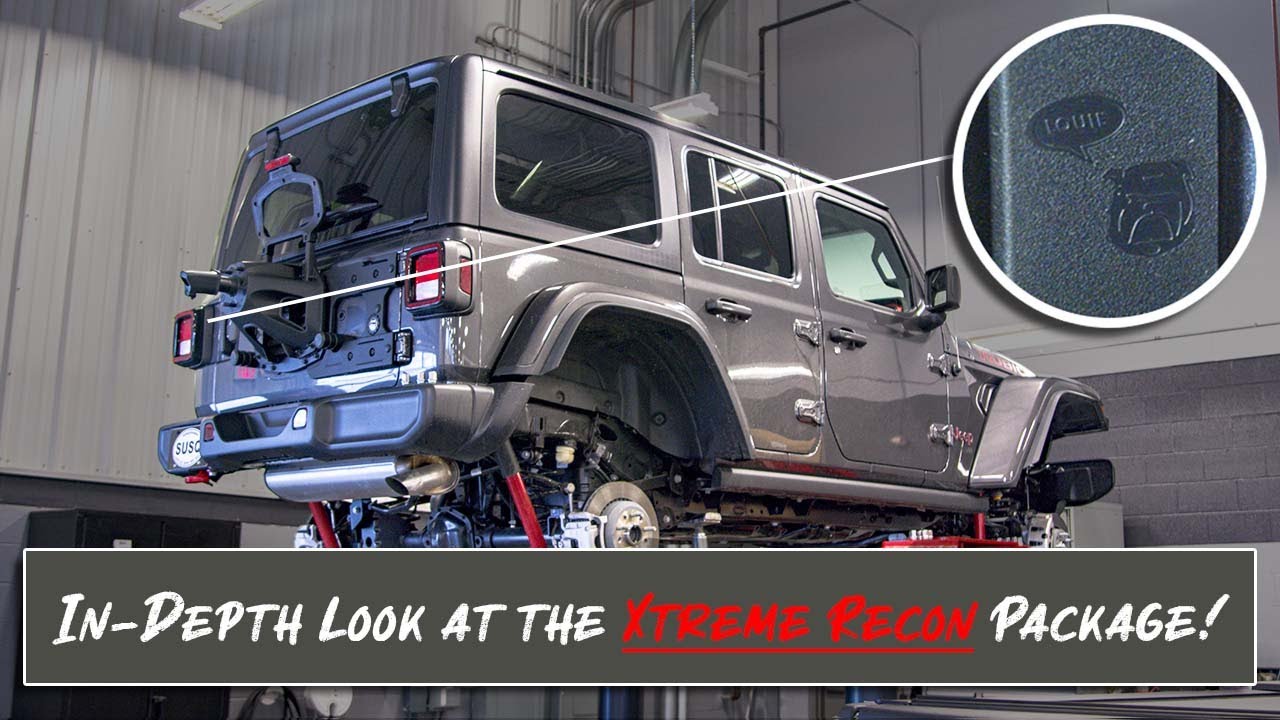 Подробный обзор Jeep Wrangler Xtreme Recon Package!