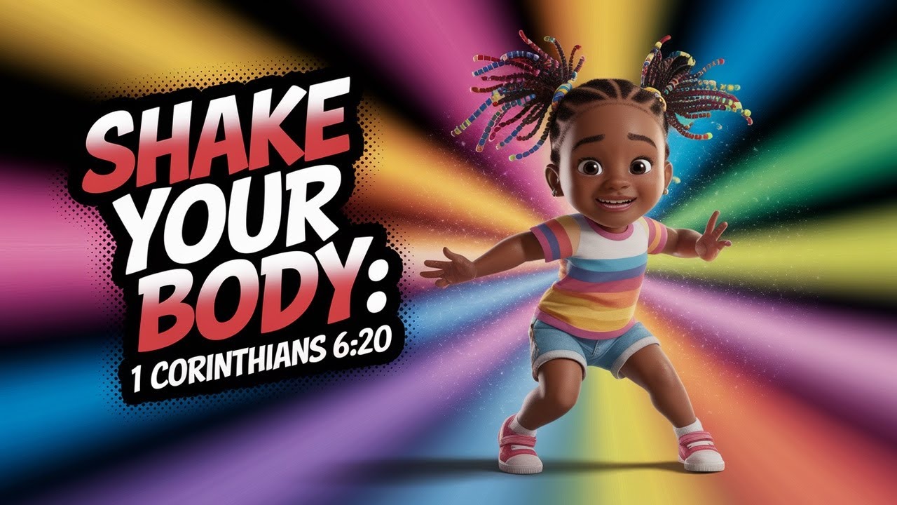 Shake Your Body for Jesus! | Fun Bible Video Song for Kids (1 Corinthians 