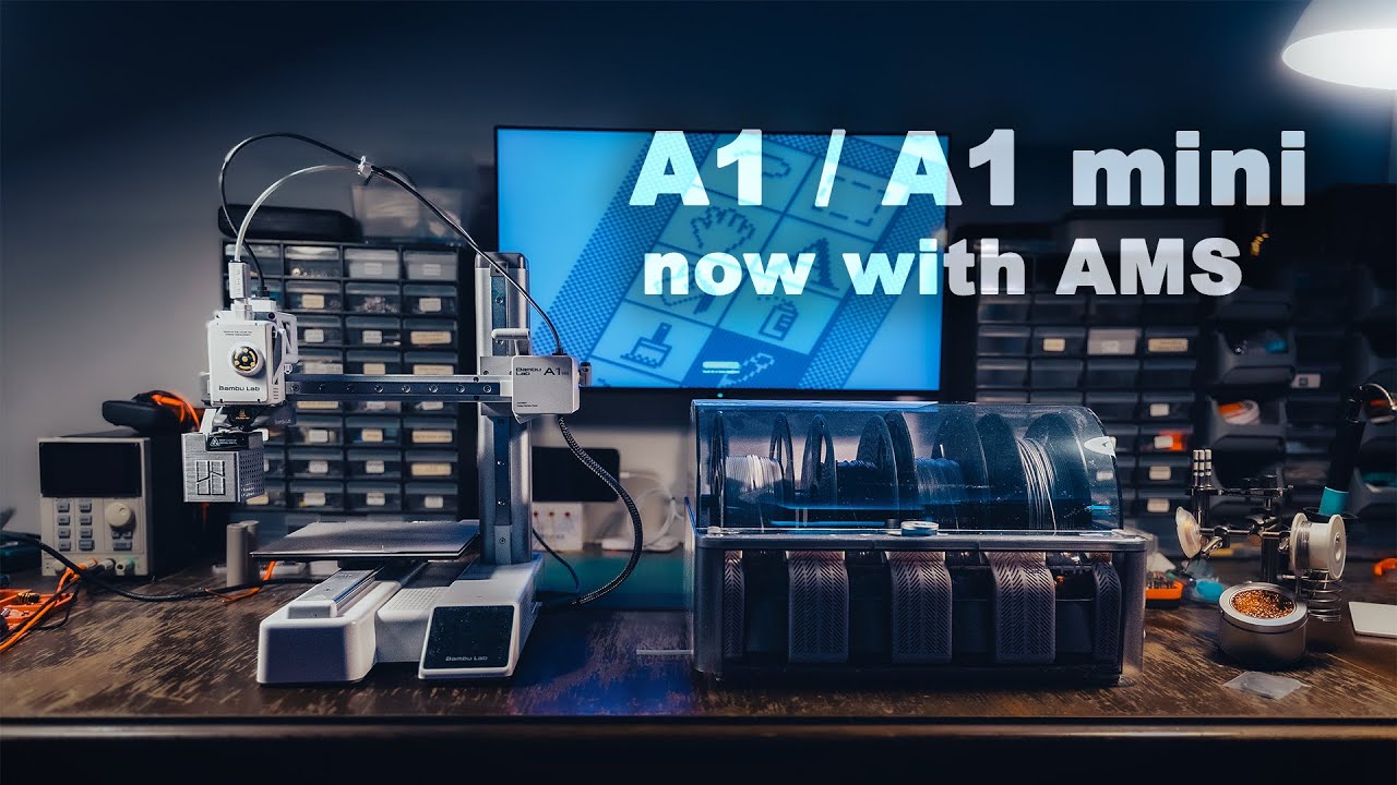 How to connect classic AMS and AMS 2 Pro to A1 / A1 mini